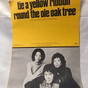 Tony Orlando and Dawn Tie a Yellow Ribbon Round the Ole Oak Tree Sheet Music